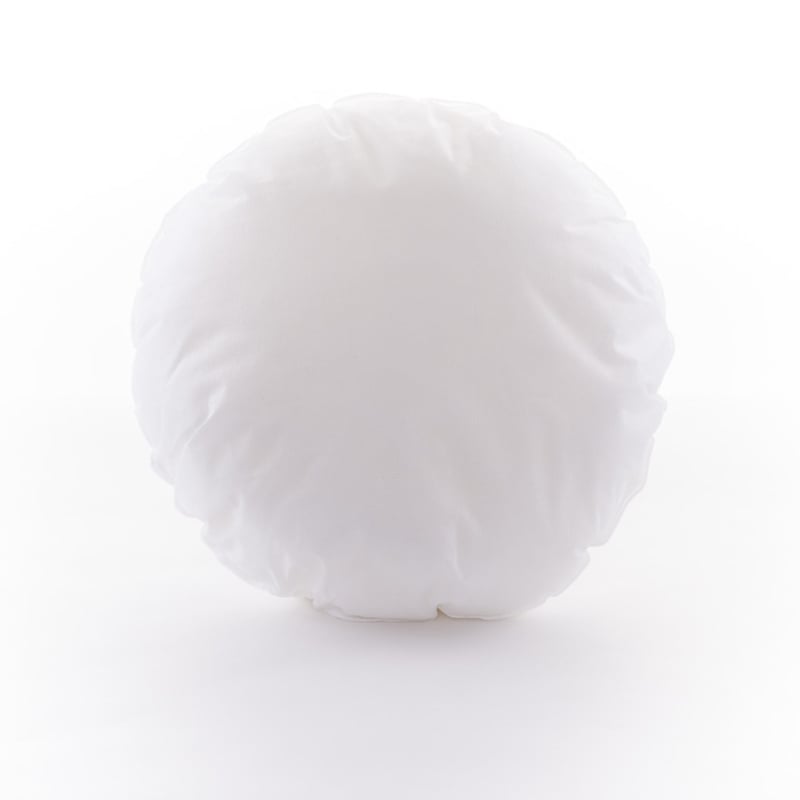 Rond binnenkussen met een doorsnede van 50 cm, gevuld met holle polyestervezel