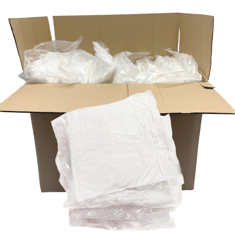 Binnenkussens per doos – 45x45 cm, 16 stuks (± 350 g)