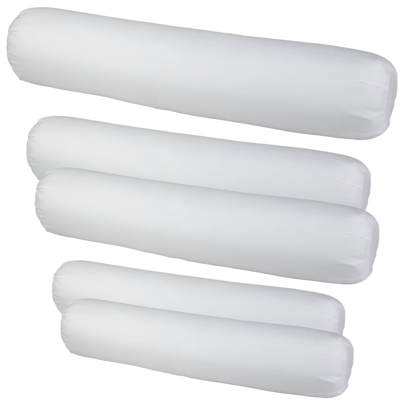Rolkussen vulling van Ø 20 x 50 cm, ronde rol met holle polyestervezel